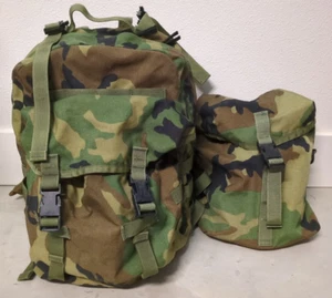 US Military MOLLE Patrol Pack & Sustainment Pouch Woodland Camo - Backpack - Picture 1 of 14