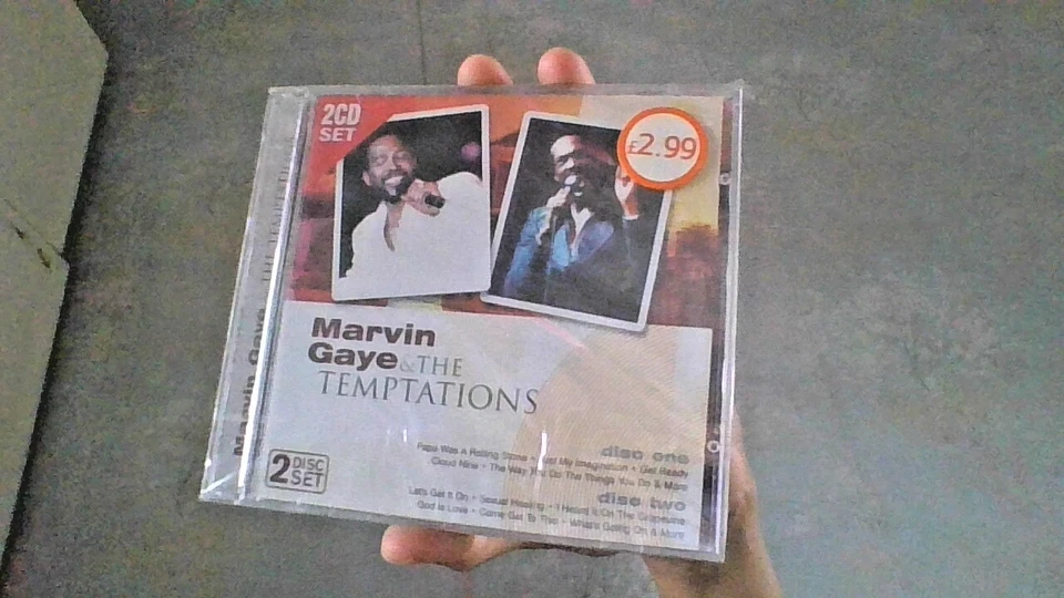 Marvin Gaye  the Temptations CD New & Sealed - Papa Was A Rolling Stone - Image 1 of 2