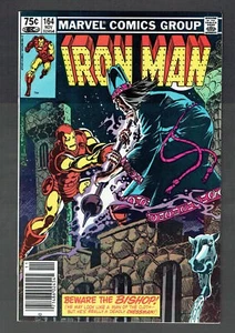 Iron Man #164 Vs Bishop Marvel Comics VF/NM 1982 Rare .75 Canadian Price Variant - Imagen 1 de 2