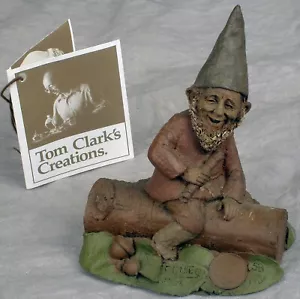 Tom Clark “Eenie” Gnome ©TClark 58 1964 with imbedded 1¢ Canadian copper - Picture 1 of 1