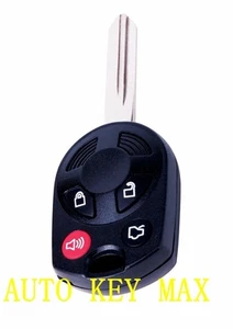 Remote W/ OEM Factory Electronics Key For Ford 40 Bit Head Keyless 4 Button - Picture 1 of 4
