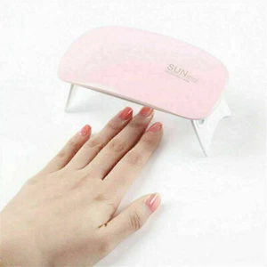 Nail Lamp LED Light Portable Mini UV LED Lamp Nail Dryer Gel Nail Art Lamp Tools - Picture 1 of 14