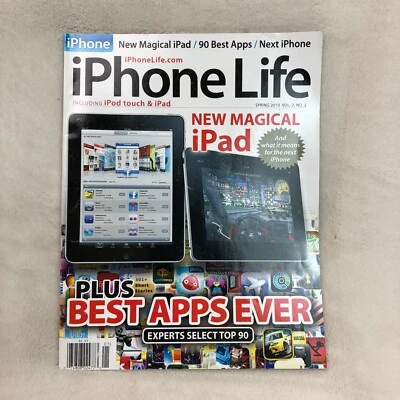 iPhone Life Magazine Spring 2010 Vol 2 #2 New Magical iPad + Best Apps Ever - Image 1 of 4