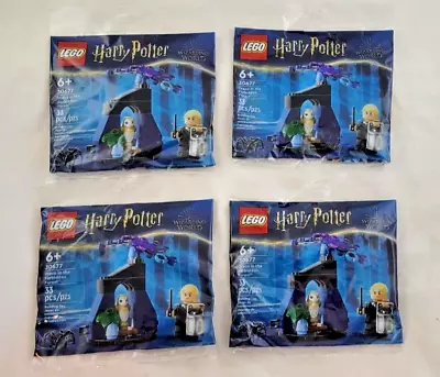 Lego Harry Potter Draco In The Forbidden Forest 30677 Lot of 4 Party Bags -New - Image 1 of 3