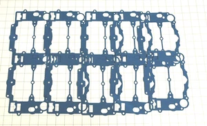 10 EDELBROCK 1400 1404 1405 1406 1407 1409 1411 COVER GASKETS BLUE NON STICK-EDL - Picture 1 of 2