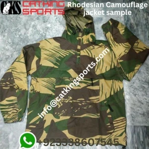 Rhodesian Camo Military-Style Anorak - Cotton Lined, Available in All Sizes - Picture 1 of 3