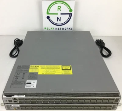 Cisco N3K-C3164Q-40GE NEXUS 3164Q 2U 64-PORT 40GB QSFP+ Switch Front to Back Air - Image 1 of 4