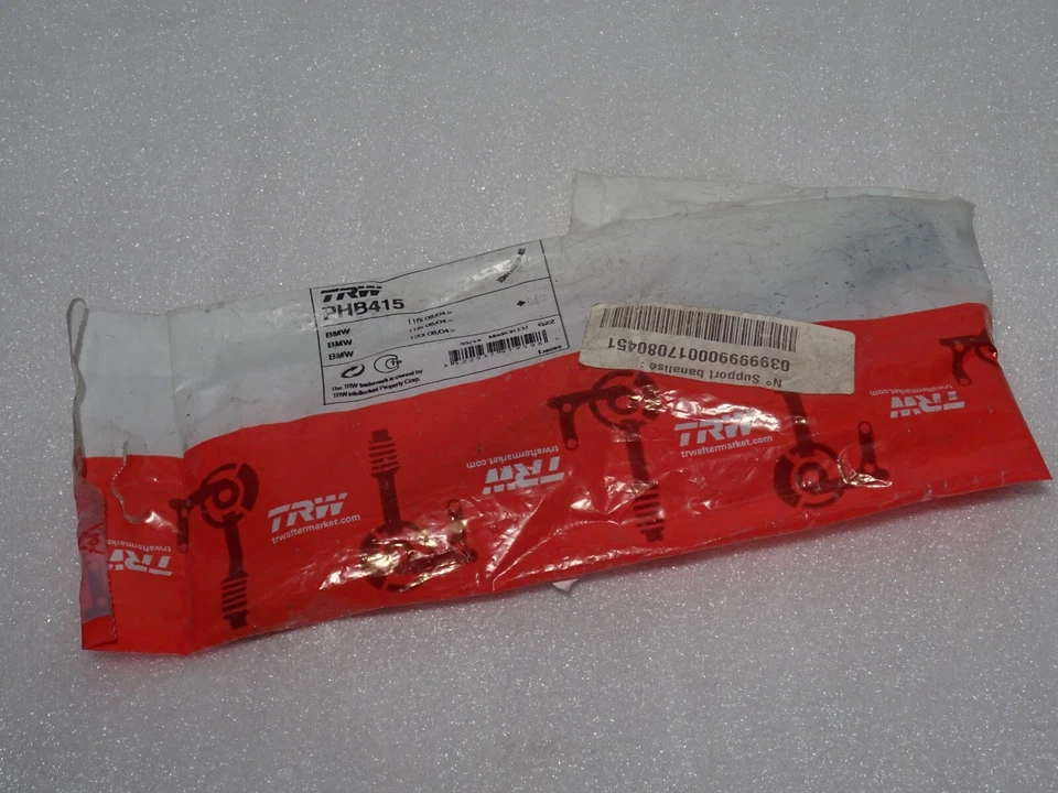 TRW PHB415 flexible de frein hydraulique BMW 116i/118i/120i - Photo 1/1