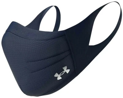 Under Armour Sports Face Mask PITCH / MOD NAVY Adult ALL SIZES Fast Shipping NEW - Image 1 of 4