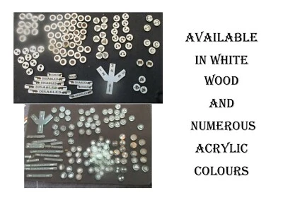 JB WARGAMMING Black Seas Tokens Damage and Templates Warlord Games White MDF or Colour Acrylic