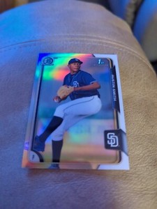 2015 Bowman Chrome Draft Refractors #180 Austin Smith