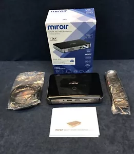 MIROIR M300A SURGE SERIES WIRELESS SMARTHD DLP MINI PROJECTOR - Picture 1 of 9