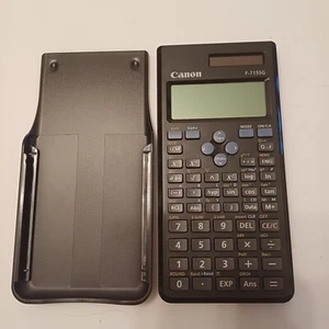 Calculadora científica con pantalla de 2 líneas Canon F-715SG negra caja abierta 5730B004 - Imagen 1 de 9