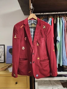 OppoSuits X-Mas Icons Deluxe Sakko Blazer Weihnachten Gr. 52, wie neu - Bild 1 von 8