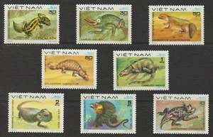 1983 Vietnam Stamps Reptiles Collection Scott # 1282-1289 MNH - Picture 1 of 1