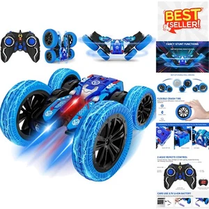360° Flipping Double-Sided Remote Control Car - All-Terrain Stunt Fun for Kids - Picture 1 of 9