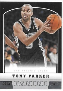 2012-13 Panini Basketball Tony Parker Spurs - Picture 1 of 2
