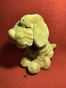 12” tan Talking Barking Hound Dog SRINKLE plush stuffed - Picture 1 of 6