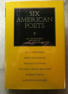 SIX AMERICAN POETS An Anthology, 1991, 1st, Joel Conarroe, editor *Vg+/LN* - Picture 1 of 5