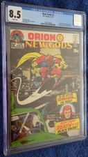 The New Gods #3 CGC 8.5 White pages Jack Kirby! First Black Racer! Movie coming!