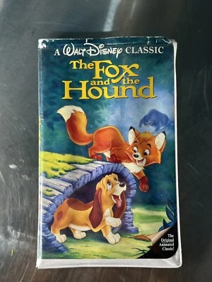 Walt Disney BLACK DIAMOND VHS THE FOX AND THE HOUND Classic Rare Home Video - Image 1 of 4