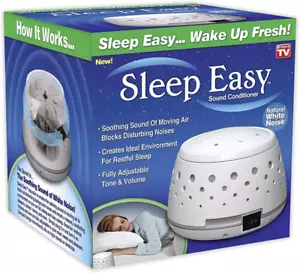 Sleep Easy Sound Conditioner, White Noise Machine 1 Count (Pack of 1),  - Picture 1 of 6