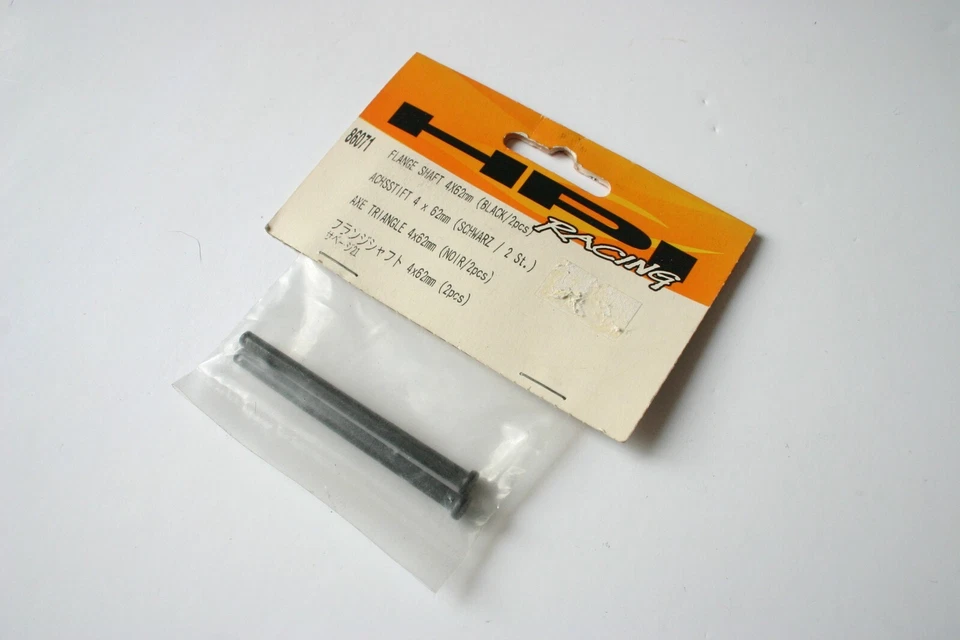 HPI Flange Shaft 4x62mm (Black/2pcs) - 86071 Savage 21 - Image 1 of 1