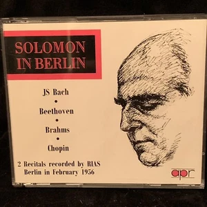 SOLOMON piano - IN BERLIN - Recitals February 1956 - APPIAN 2CD BOX UK - Picture 1 of 5