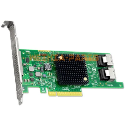 1PCS New LSI SAS 9207-8i SATA/SAS 6Gb/s PCI-E 8 Port Host Bus Adapter LSI00301 - Image 1 of 3