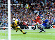 Neville SOUTHALL RARE SIGNED Everton FA Cup Save 16x12 Photo AFTAL RD COA
