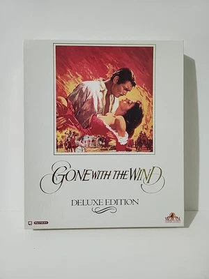 Gone with the Wind Deluxe Edition box set VHS 2 tapes w/ pamphlet guide - Image 1 of 4