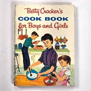 Betty Crocker's Cook Book for Boys and Girls 1957 1st Edition 8th Printing - Picture 1 of 14