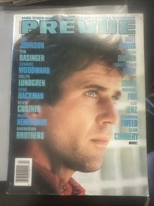 1987 MAY-JULY PREVUE MAGAZINE - MEL GIBON COVER - E 19769 - Picture 1 of 6