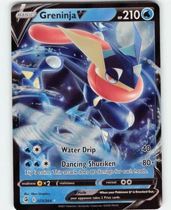 Greninja V Ultra Rare SWSH08: Fusion Strike 073/264 NMHolo - Bild 1 von 2