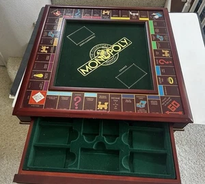 Franklin Mint Monopoly Collector's Edition Wood Game Board- Board Only #2 - Picture 1 of 18
