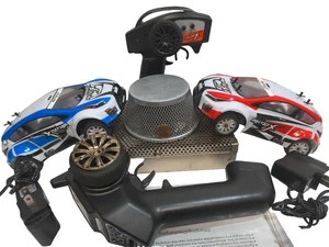 MicroX Racing 1/24 Auto da Rally Pronte all'uso 2.4ghz RC Rosso Blu senza batterie - Foto 1 di 3