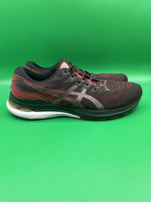ASICS Mens Gel-Kayano 28 Black Red Running Shoes Blast SZ 10.5 - Image 1 of 4