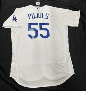 Albert Pujols Signed Authentic Nike Los Angeles Dodgers Jersey JSA Witness - Picture 1 of 5
