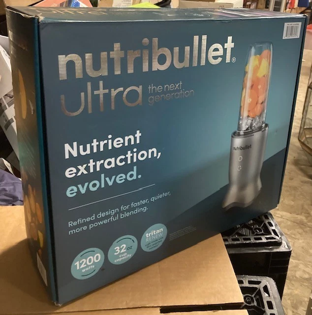 NUTRIBULLET ULTRA DELUXE PERSONAL BLENDER14 PIECE SET, NB70500P, 1200W, GRAY - Image 1 of 1