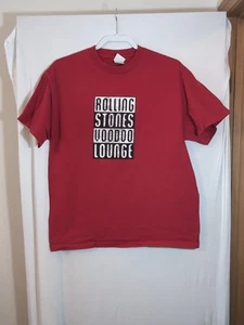 Vintage Herren T-Shirt 2000er Rolling Stones Voodoo Lounge rot - Bild 1 von 4