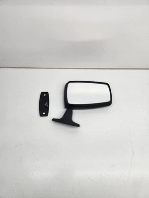 Espejo retrovisor lateral derecho pasajero VW Volkswagen Rabbit manual negro OEM  Foto 1 de 4