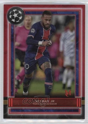 2020-21 Topps Museum Collection UCL Ruby /25 Neymar Jr #22 - Image 1 of 2