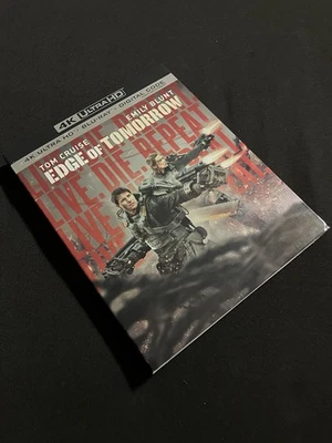 EDgE of ToMoRRoW: 4K+blu-ray+d/c w/ “ULTRA RARE” Slipcover “Read Desc”   💥NeW💥 - Image 1 of 4