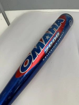 Rare Louisville Slugger Omaha 2000 BB18 TPX 2 3/4 Barrel 32/27 (-5) Baseball Bat - Image 1 of 4