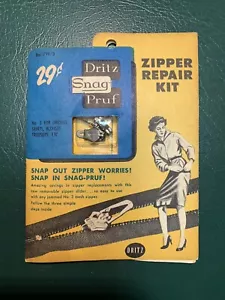Vintage | Dritz Snag Pruf | Zipper Repair Kit | 1957 | Size No. 3 - Bild 1 von 8