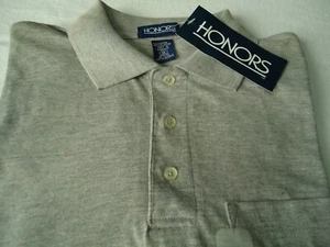 Nueva Camisa HONORS Para Hombre Talla M Color Gris Jaspeado Manga Corta - Imagen 1 de 12