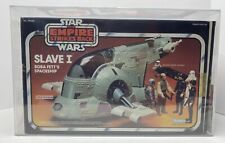 Kenner Star Wars Slave1 AFA 75Q EXNM Empire Strikes Back ESB Boba Fett 1981