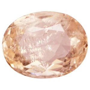 1.25Ct Grand look Oval cut 8 x 6 mm 100% Natural Pink Morganite - Picture 1 of 5