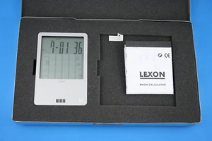 Vintage LEXON Magik Magic Aluminium Touchscreen Taschenrechner - RAR - 1998? - Bild 1 von 5