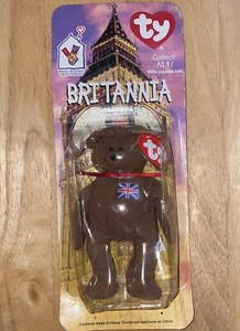 Ty McDonalds Teenie Beanie Britannia The Bear - Picture 1 of 7